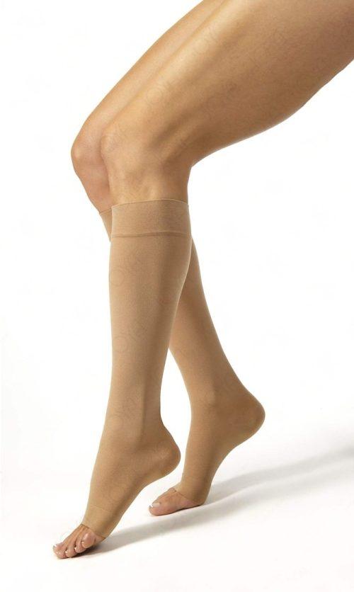 JOBST® Relief 20-30mmHg Beige Extra Large Full Calf Knee High Open Toe