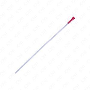 Hydrophilic Coated Nelaton Catheter 40cm Male 18FR Red Sterile