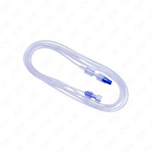 Microbore Extension Set with Female Luer Lock to Male Luer Lock & Rotating Collar (RC) 200cm