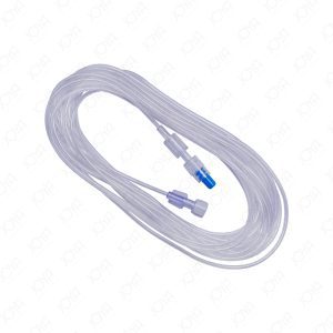 Minimum Volume Extension Set with Female Luer Lock to Male Luer Lock and Rotating Collar 600cm