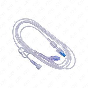 Minimum Volume Extension Set with Needleless Access Site Female Luer Lock to Male Luer Lock and Rotating Collar (RC) 165cm