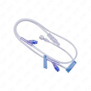 Standard Bore Extension Set - 2 x Needleless Access Site Female Luer Lock to Male Luer Lock and Rotating Collar 80cm (RC)