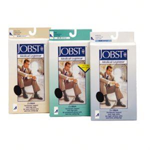 Jobst for Men Black Knee High Closed Toe Sock