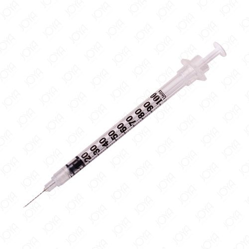 Insulin Syringe with Retractable Safety Needle 1 mL 29G x 13mm
