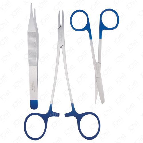 Sayco Disposable Suture Pack With Scissors Sharp/Sharp