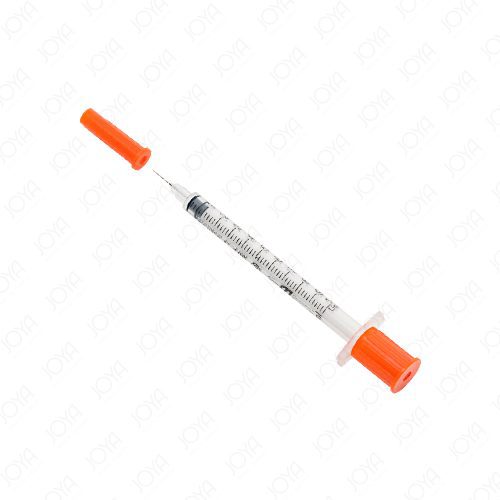 Insulin Syringe Standard Fixed Needle 1 ml 29 G x 8mm