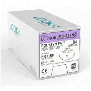 Look Suture Polysyn 3/0 19mm X 70cm Absorb
