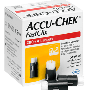 Accu-Chek FastClix Lancet 200+4 Lancets