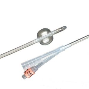 Bardex 2-Way Silicone Foley Catheter 16FR Balloon 5cc 43cm