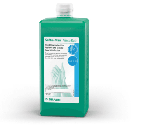 Softa-Man Viscorub Bottle 1000ml Flip Cap