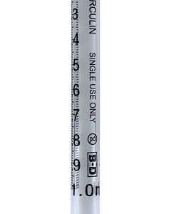 BD 1ml Tuberculin Syringe Sterile Luer Slip