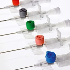BD Venflon 1 IV Catheter 16gx45mm Gray