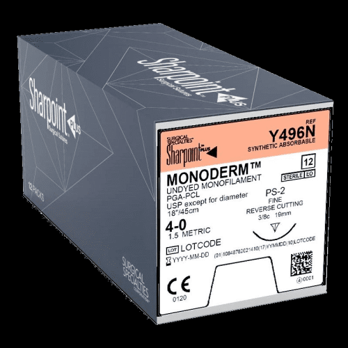 Sharpoint Monoderm 4-0 19mm 45cm