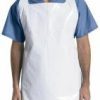 Apron Polyethylene White Individually Wrapped