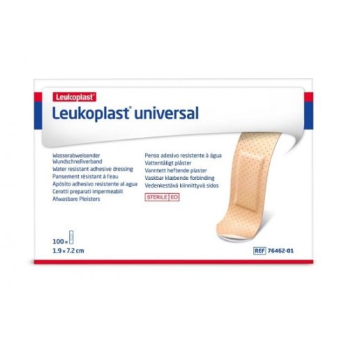Leukoplast Universal Sterile Strip 19 x 72mm Tan box/100