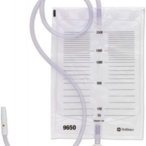 Hollister Night Drainage Bag Flip Tap Sterile with 120cm Tube 2000ml Sterile