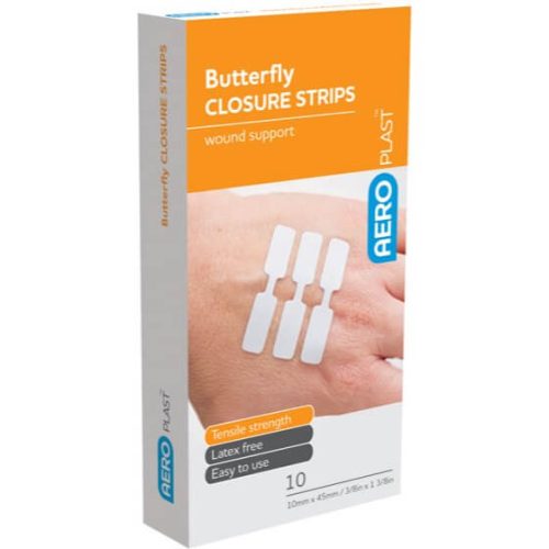 Aeroplast Butterfly Wound Closures 45 x 10mm