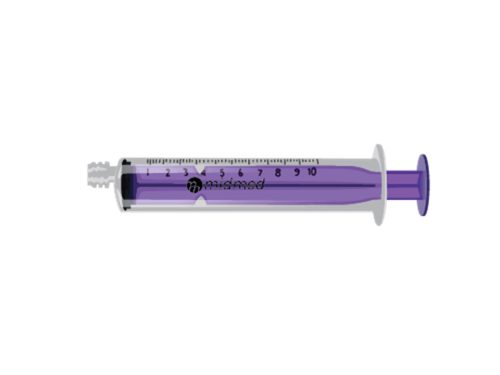ENFIT Home Use Enteral Syringe 10ml Silicone O-ring Low Dead Space