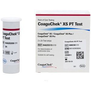 CoaguChek XS PT Test 2x24 Strips
