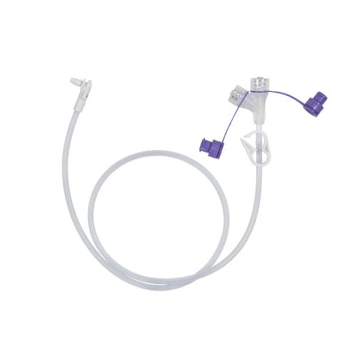 MIC-KEY Low Profile ENFit Extension Set Right Angle Y