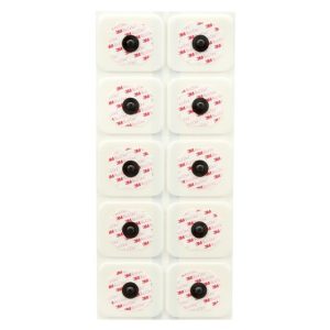 3M Red Dot Radiolucent Monitoring Electrode with Foam Tape and Sticky Gel