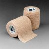 3M Coban Self-Adherent Wrap Tan 4.5m Fully Stretched 75mm x 2m