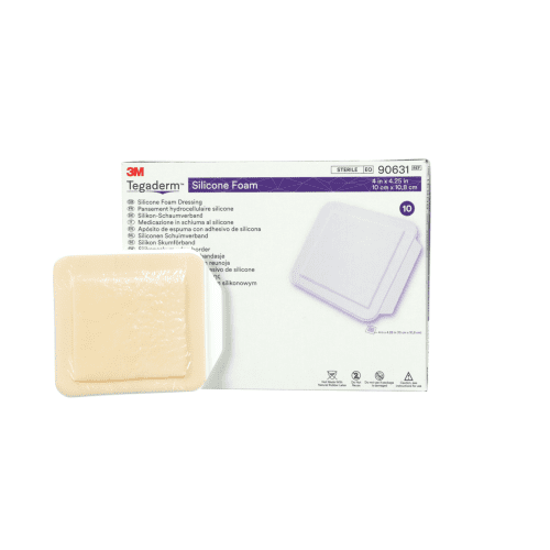 3M Tegaderm Silicone Foam Dressing 10x11cm