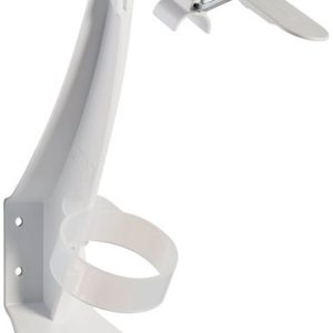 Avagard White Plastic Elbow Bracket