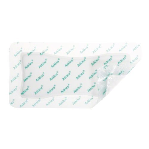 Askina DresSil Border Foam dressing with silicone adhesive 10 x 10 cm