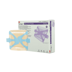 3M Tegaderm Silicone Foam Border Dressing 15x15cm