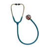 3M Littmann Classic III Stethoscope Rainbow-Finish Caribbean Blue Tube 69cm