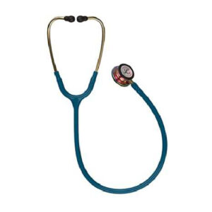 3M Littmann Classic III Stethoscope Rainbow-Finish Caribbean Blue Tube 69cm