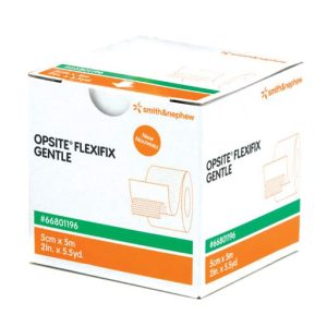 Smith+Nephew Opsite Flexifix Gentle Silicone Adhesive Roll 5cmx5m