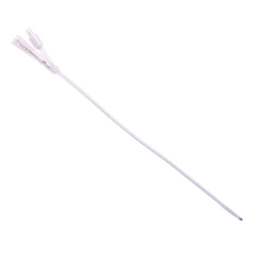 2-Way Foley Catheter Standard Tip 45cm with 10mL Balloon 12FR White Sterile