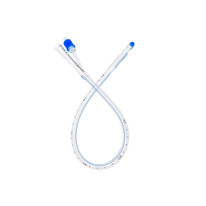 2-Way Foley Catheter Standard Tip 40cm with 10mL Balloon 24Fr Blue Sterile