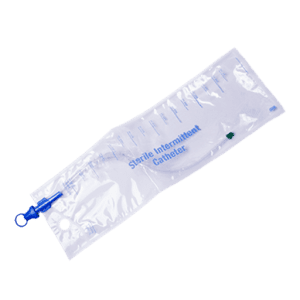 Standard Intermittent Catheter with Gel and 1500mL Bag 14fr Sterile
