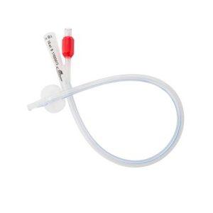 2-Way Foley Catheter Open Ended with Balloon Red Sterile