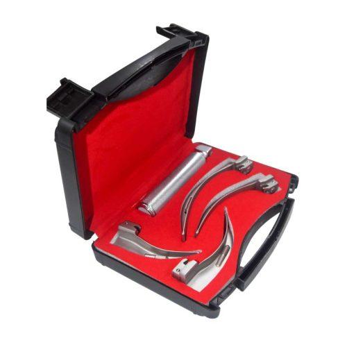 Armo Laryngoscopes Mcintosh Set Handle And 4 Blades Standard Illumination in Case