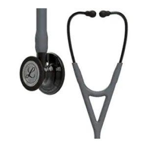 3M Littmann Cardiology IV Stethoscope With High Polish Smoke Chestpiece; Gray Tube; Smoke Stem And Headset
