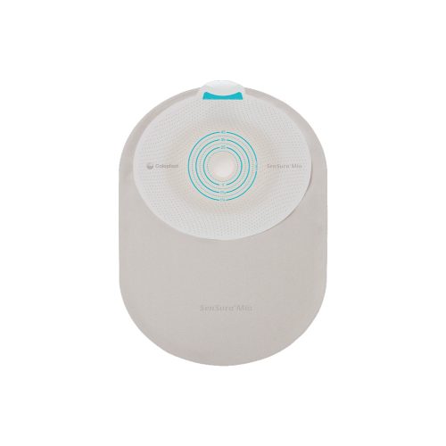"SenSura Mio 1 Piece Closed Bag, Midi 340ml, Hole Size 35-45mm, Inspection Window"