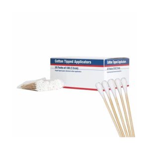 Cutisoft Cotton Tipped applicators Wooden Stem 7.5cm