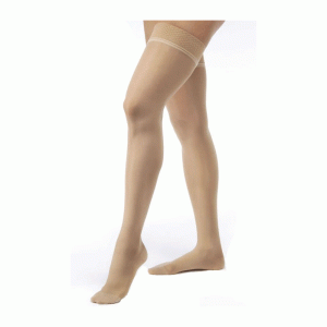 JOBST Ultrasheer Sensitive ThighHigh Closed Toe XLarge Natural 15-20mmHg