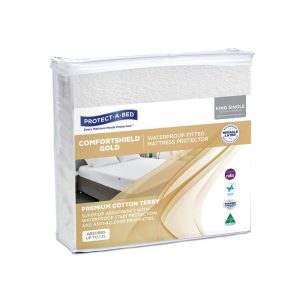 Comfortshield® Gold Mattress Waterproof Protector King Single 1500ml ‍107x204cm-607081