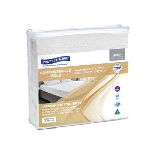 Comfortshield® Gold Mattress Waterproof Protector Queen 1800ml 152x204cm-607083