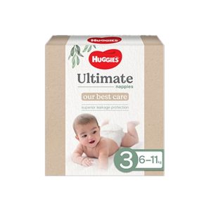 Huggies Ultimate Nappies Jumbo Size 3 Crawler Unisex 6-11 Kg