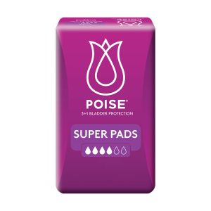Poise Pads Super Female 370ml 276mm White