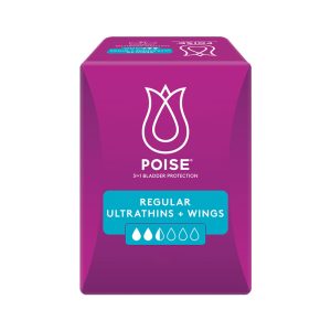 Poise Active Ultrathin With Wings Female 90ml