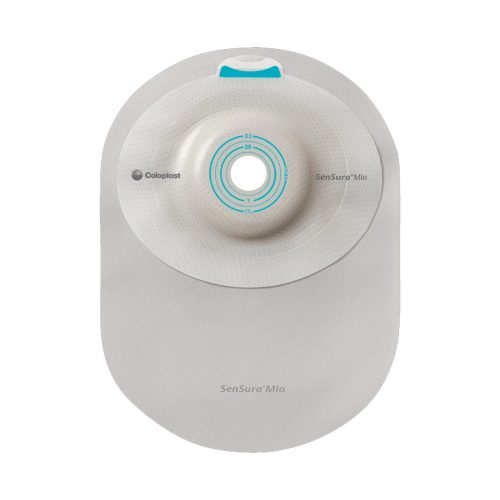 SenSura Mio 1 Piece Closed Shallow Convexity Maxi 430ml Pre-cut 31mm