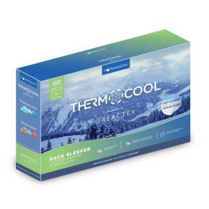 MOONSHADOW® Thermocool Pillow 12cm Back Sleeper 60X40cm