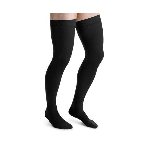 Jobst For Men Thigh High Closed Toe Black